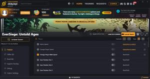 EverSiege: Untold Ages Trainer for PC game version v22537765