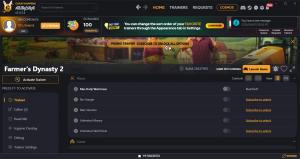 Farmer´s Dynasty 2 Trainer for PC game version v22637935