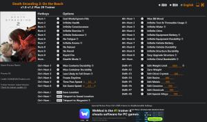Trainer for PC game version v1.2