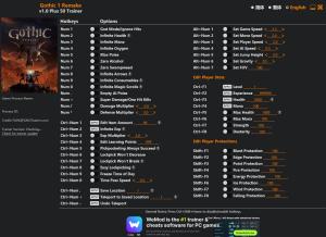 Gothic 1 Remake Trainer +50 v1.0 {FLiNG}