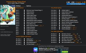 Trainer for PC game version v6.0.1