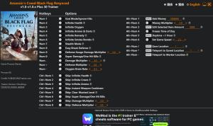 Trainer for PC game version v1.0.x