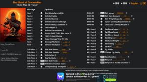 Trainer for PC game version v1.0.x