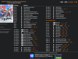KYOTO XANADU -the Blooming Phantom- Trainer +54 v1.0x {FLiNG}