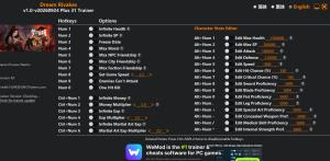 Trainer for PC game version v20260924